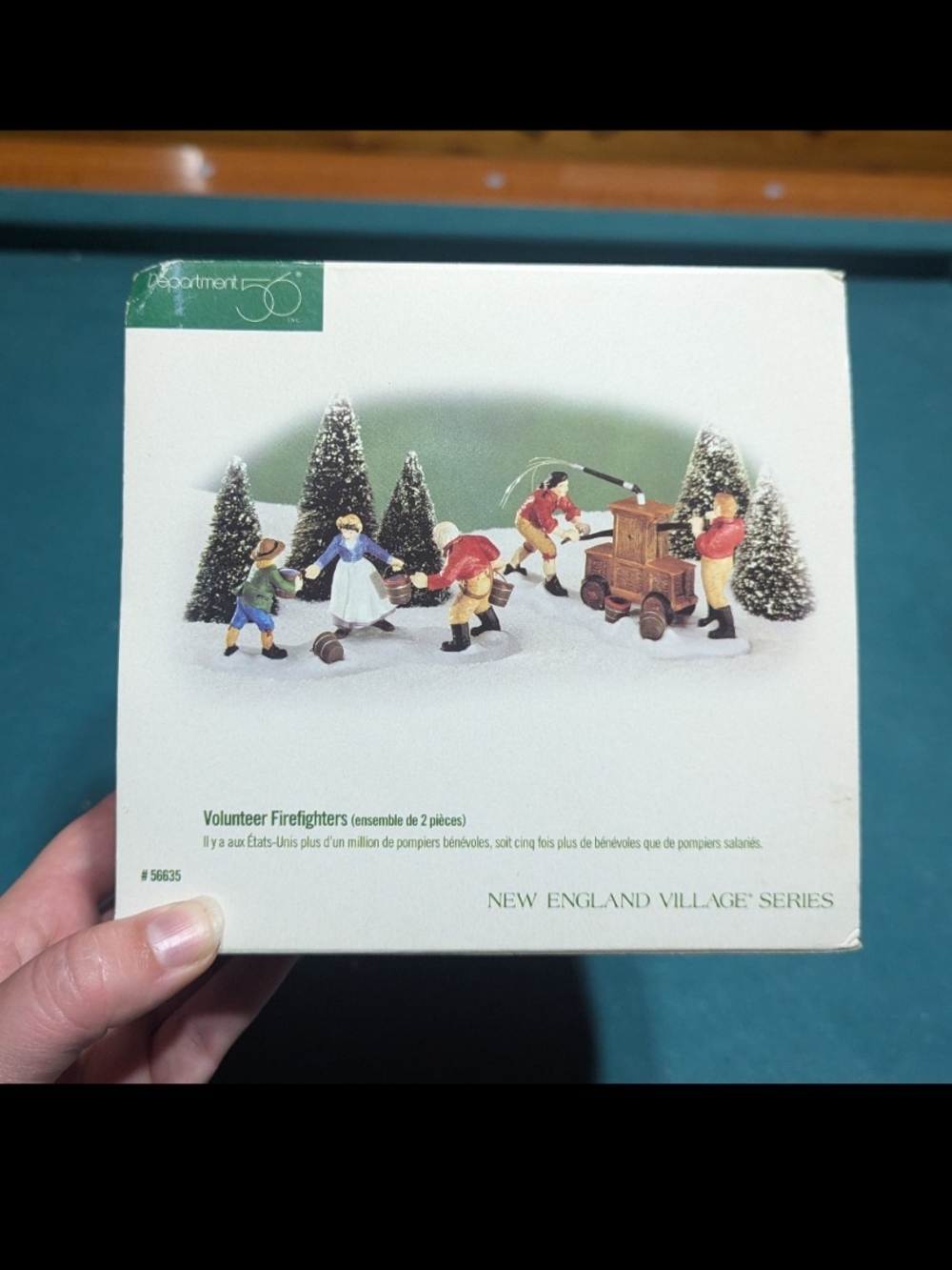Department 56 - Dickens' Village Series - Volunteer  Firefighters